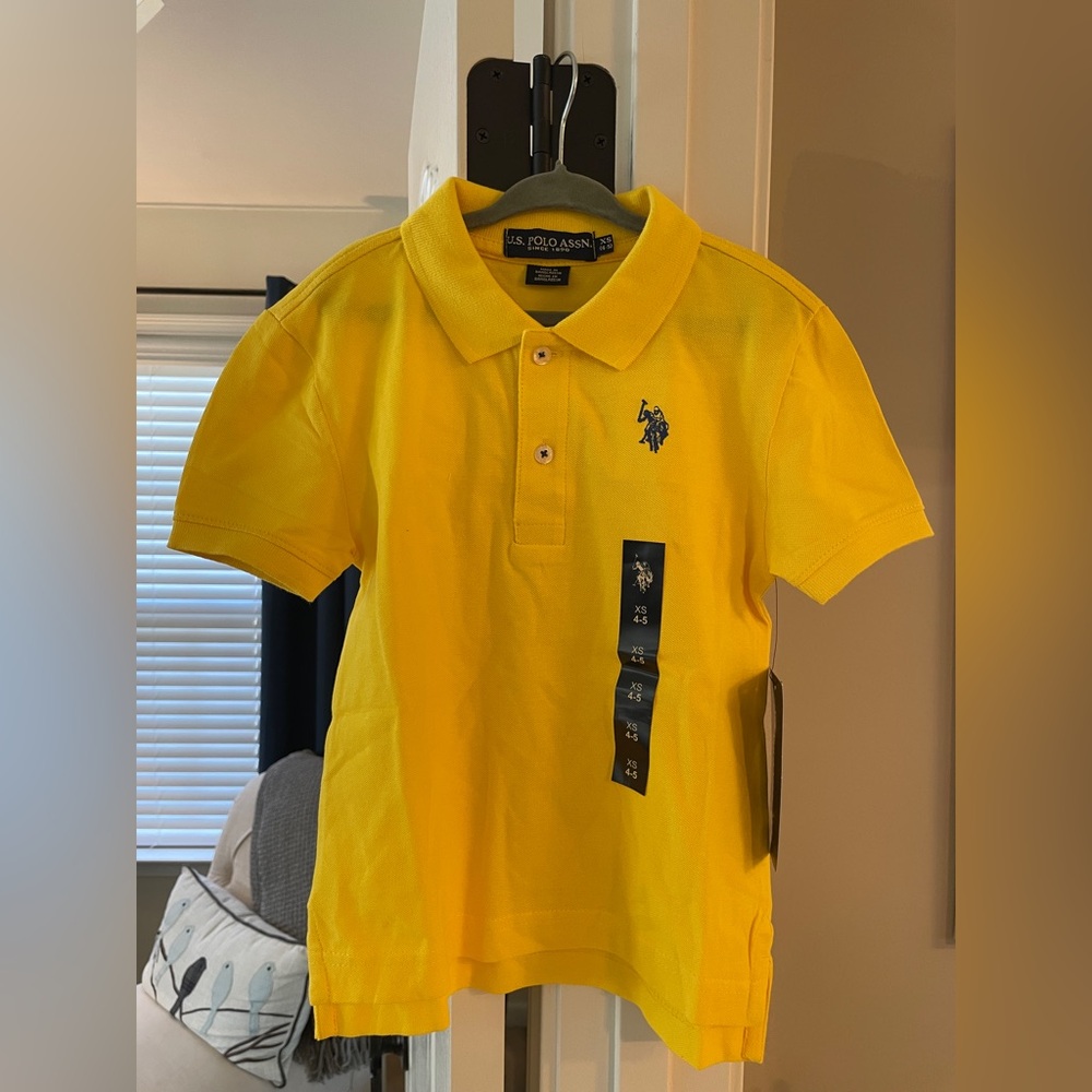 Brand New Kids Polo - U.S. Polo Assn. XS (4-5)
